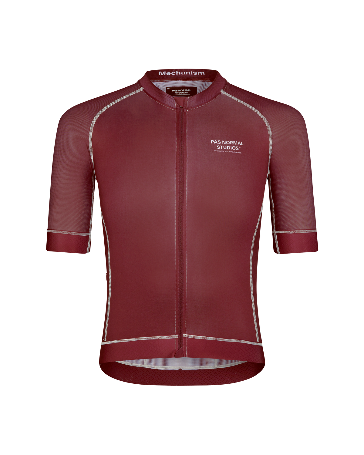 Maillot Manga Corta Pas Normal Studios Mechanism Hombre Burgundy #2