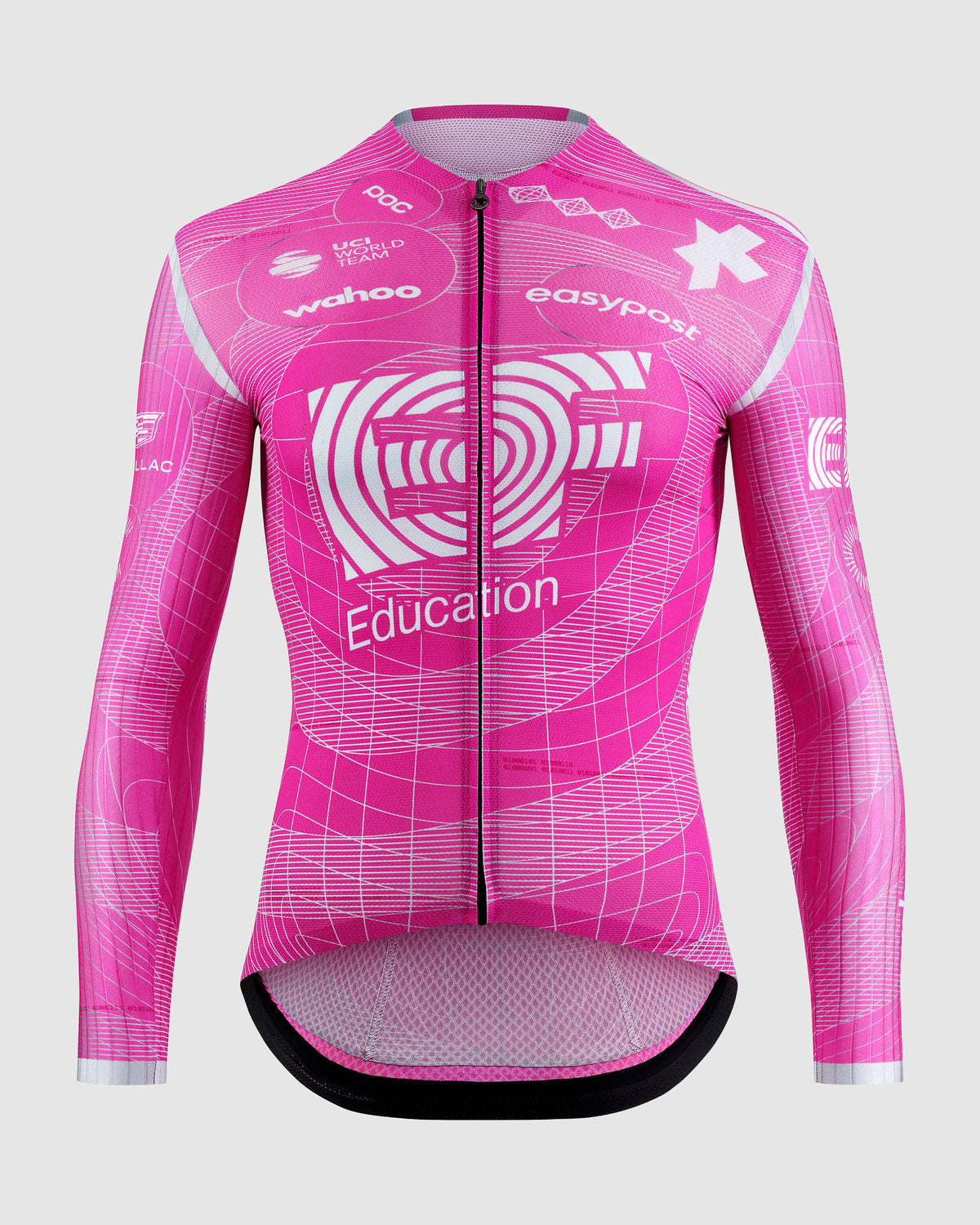 Maillot Manga Larga Assos Equipe RS LS S11 EF Hombre Pink EF #2