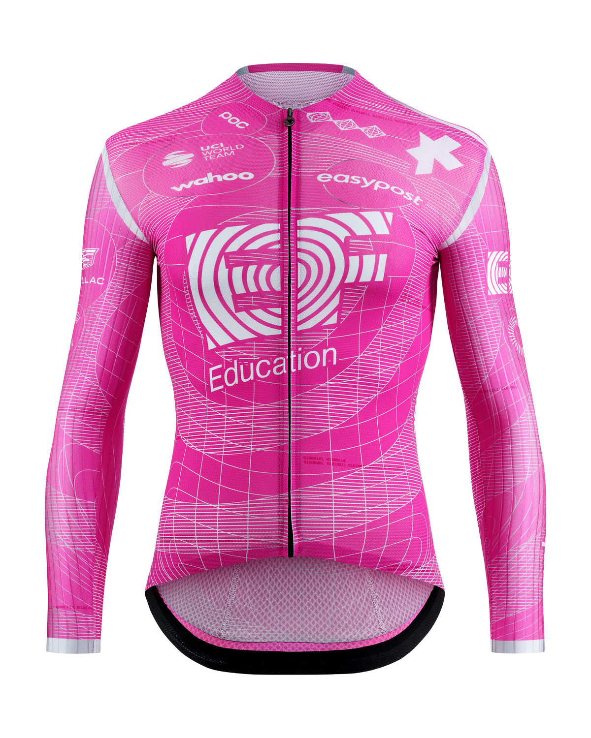 Maillot Manga Larga Assos Equipe RS LS S11 EF Hombre Pink EF