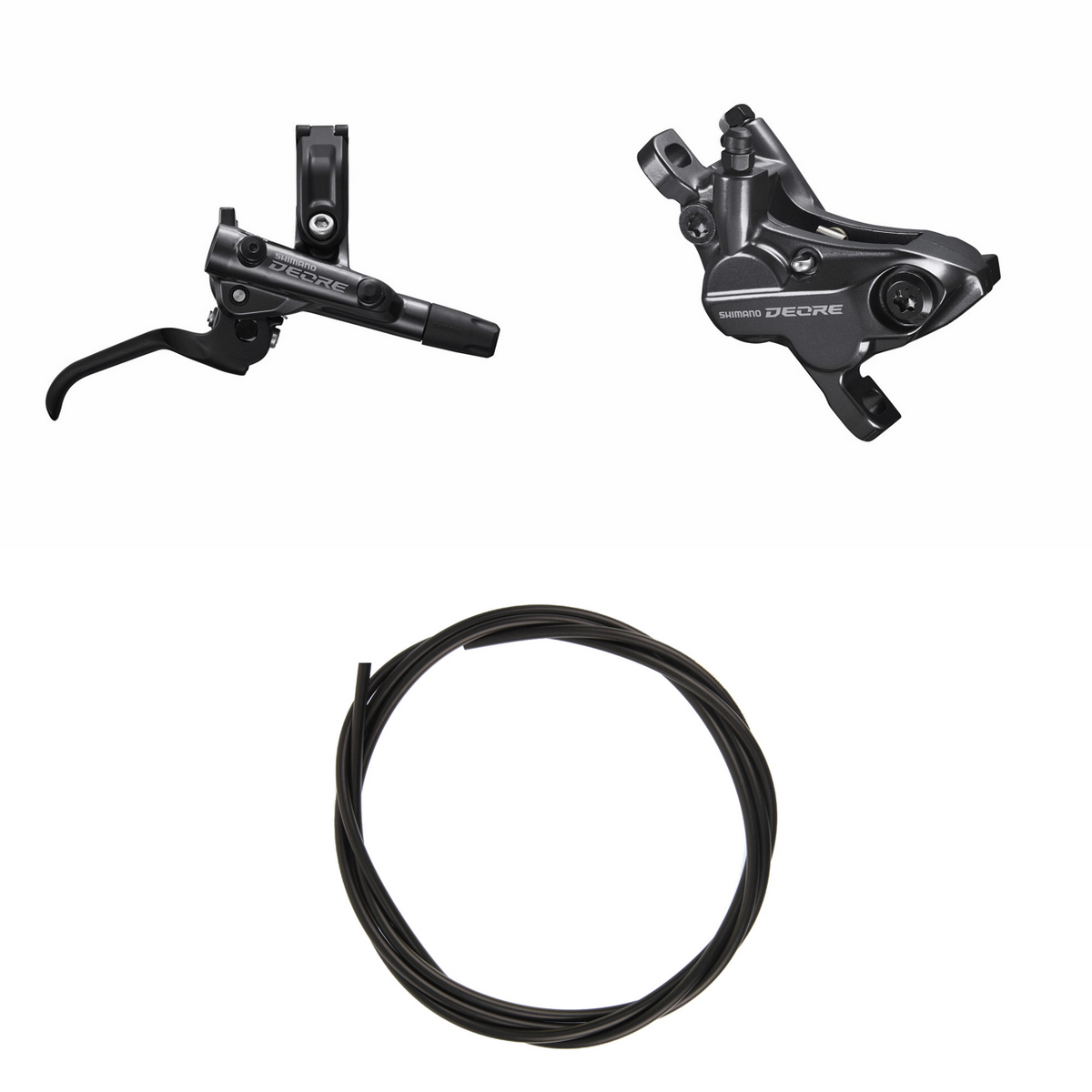 Kit Freno Disco Trasero Shimano BL-M6100-BR-M6120 4 Pistons