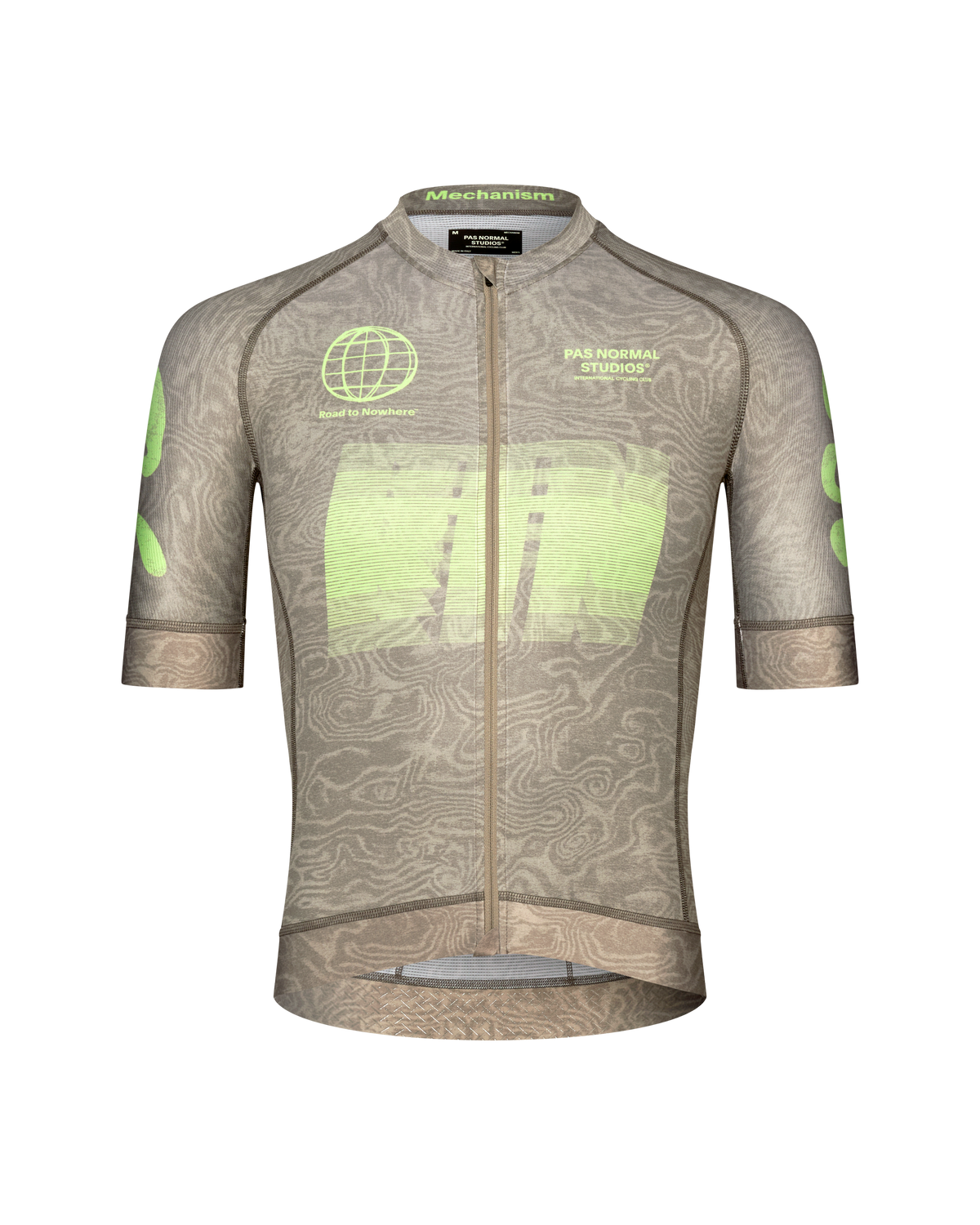 Maillot Manga Corta Pas Normal Studios Mechanism Logo Hombre AOP RTN Earth