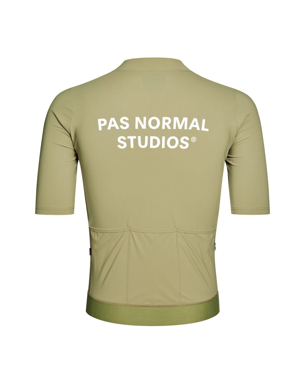 Maillot Manga Corta Pas Normal Studios Essential Hombre Light Olive #4